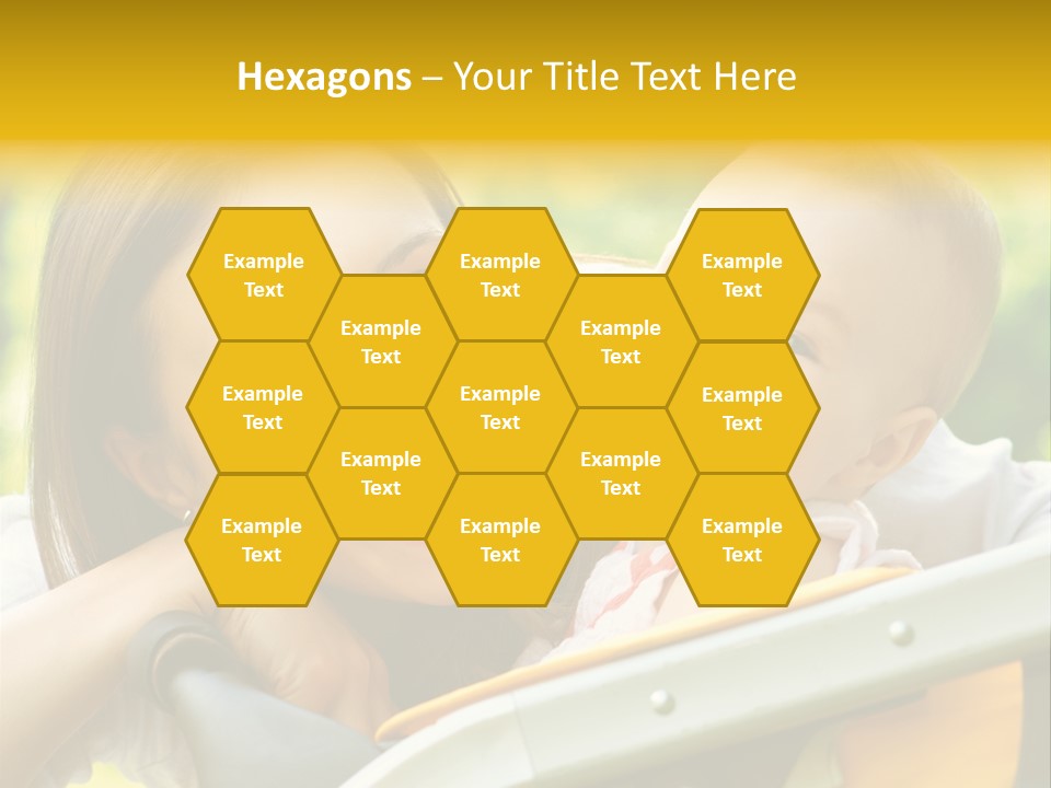 Baby Portrait Natural PowerPoint Template