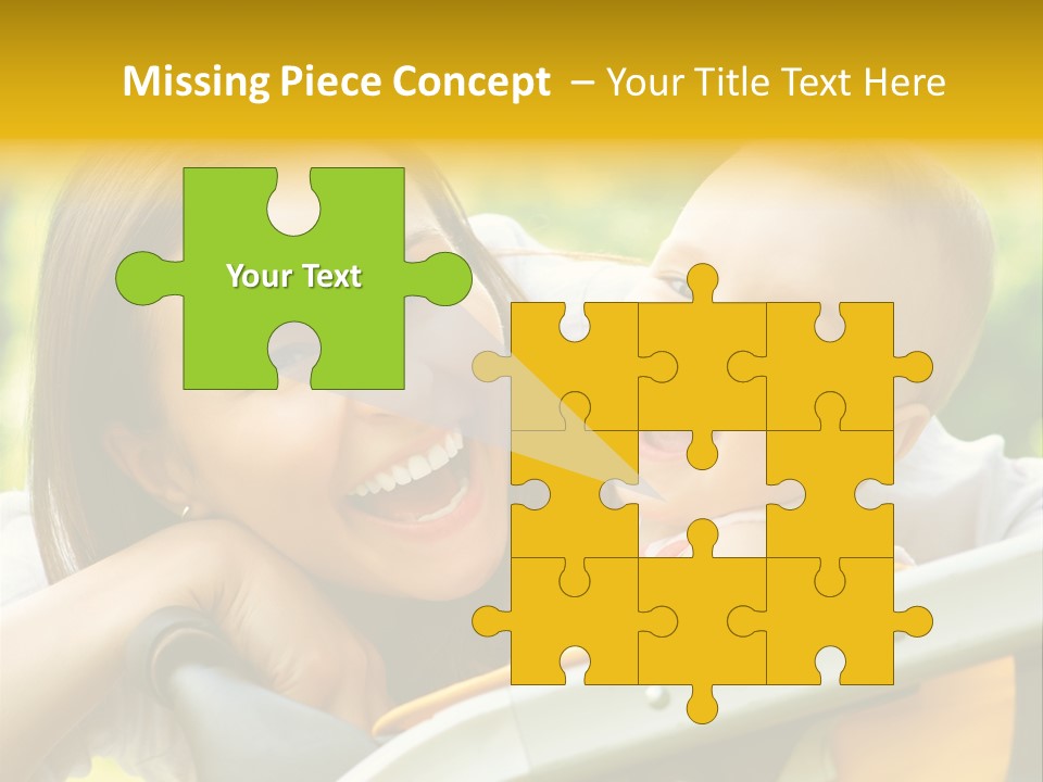 Baby Portrait Natural PowerPoint Template