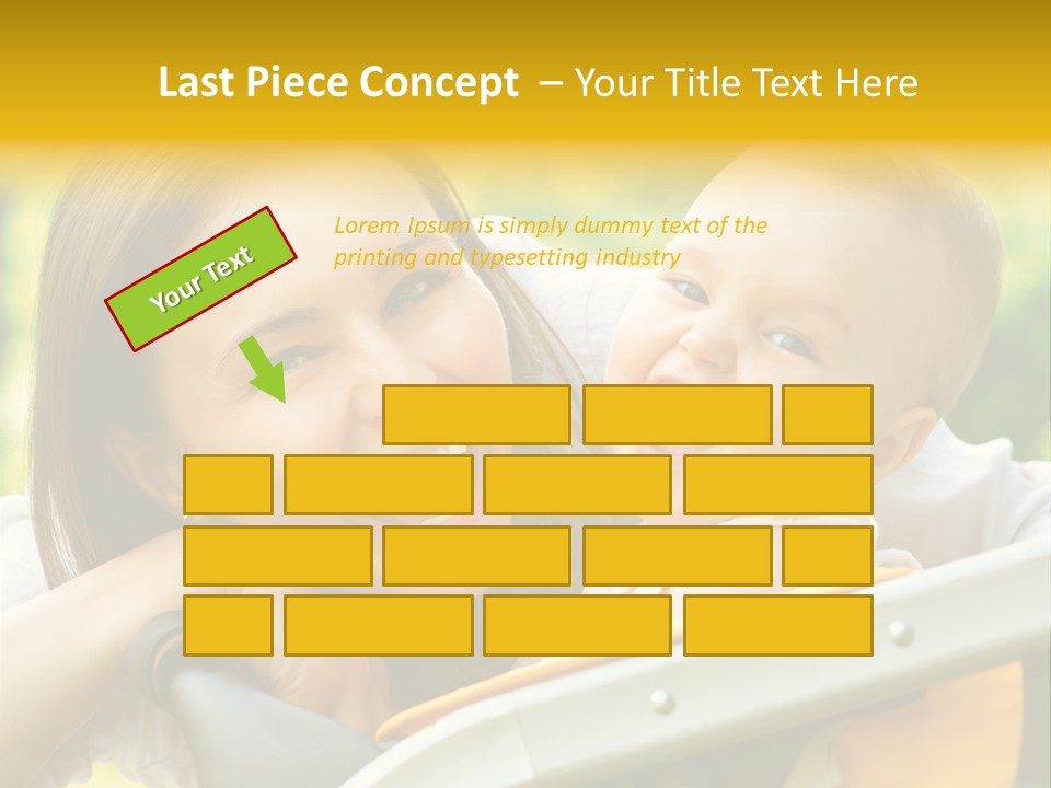 Baby Portrait Natural PowerPoint Template