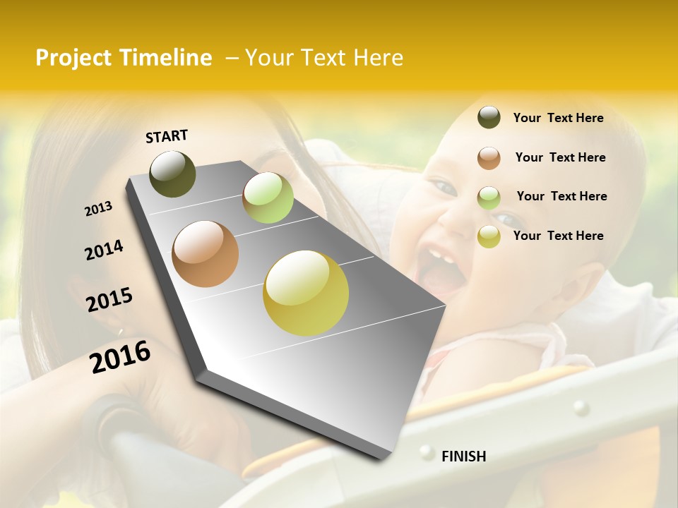 Baby Portrait Natural PowerPoint Template