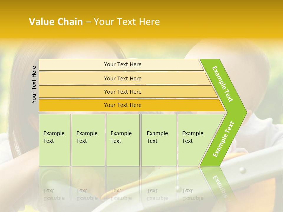 Baby Portrait Natural PowerPoint Template