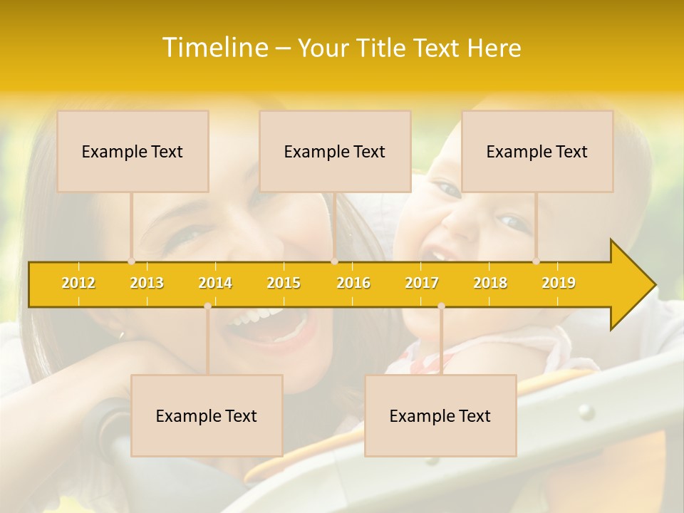 Baby Portrait Natural PowerPoint Template