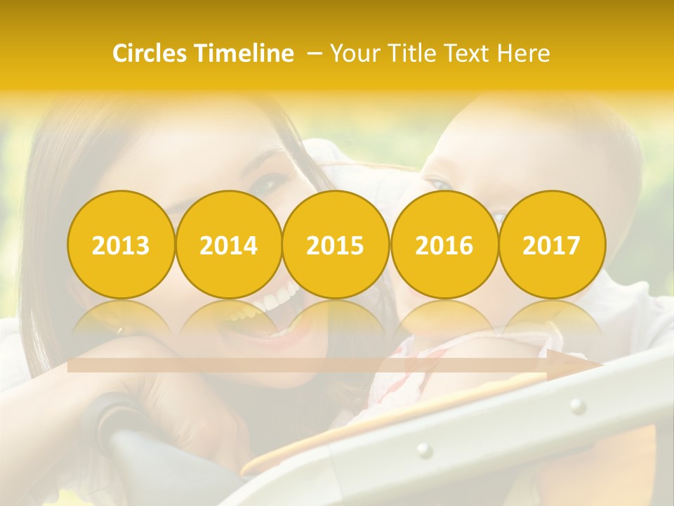 Baby Portrait Natural PowerPoint Template