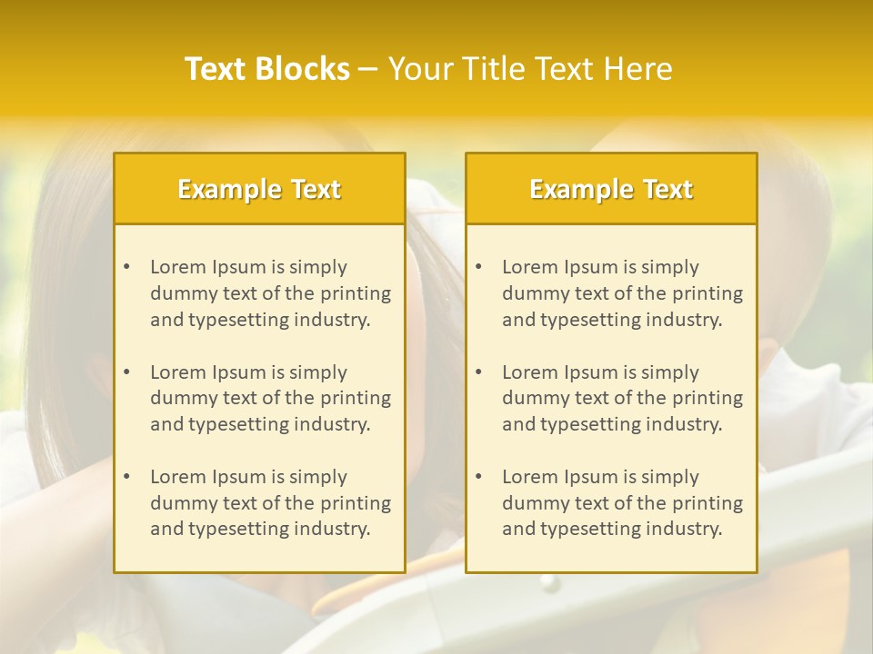 Baby Portrait Natural PowerPoint Template