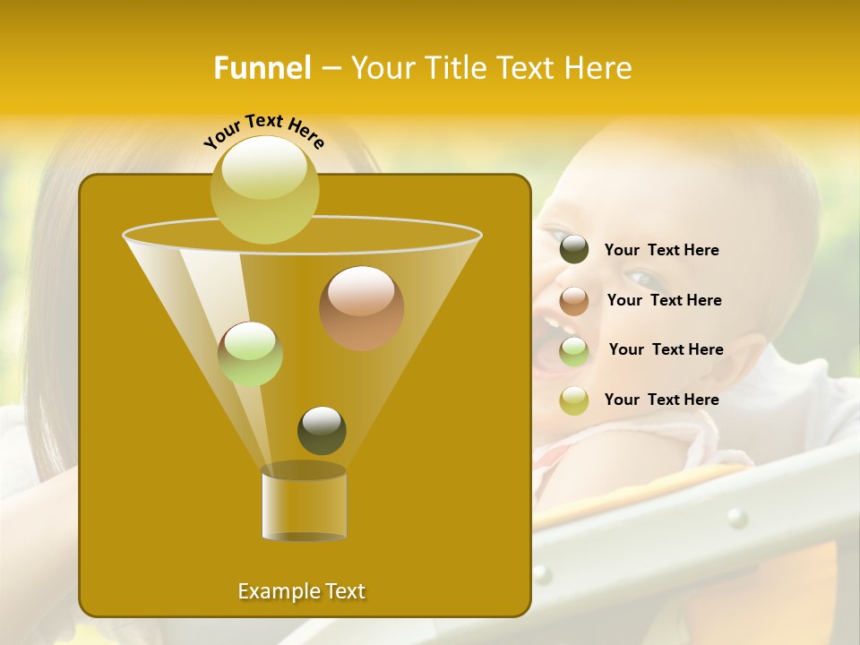 Baby Portrait Natural PowerPoint Template