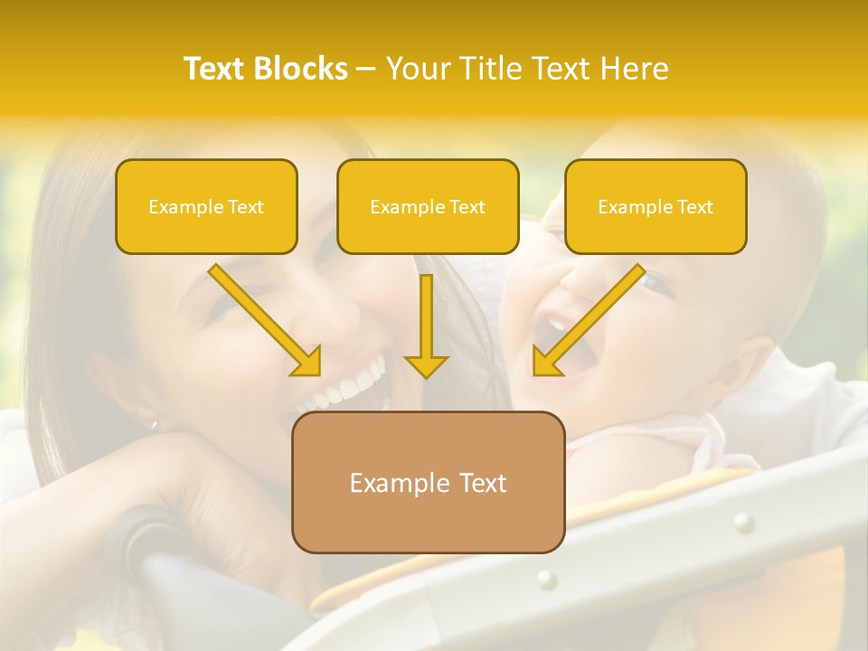 Baby Portrait Natural PowerPoint Template