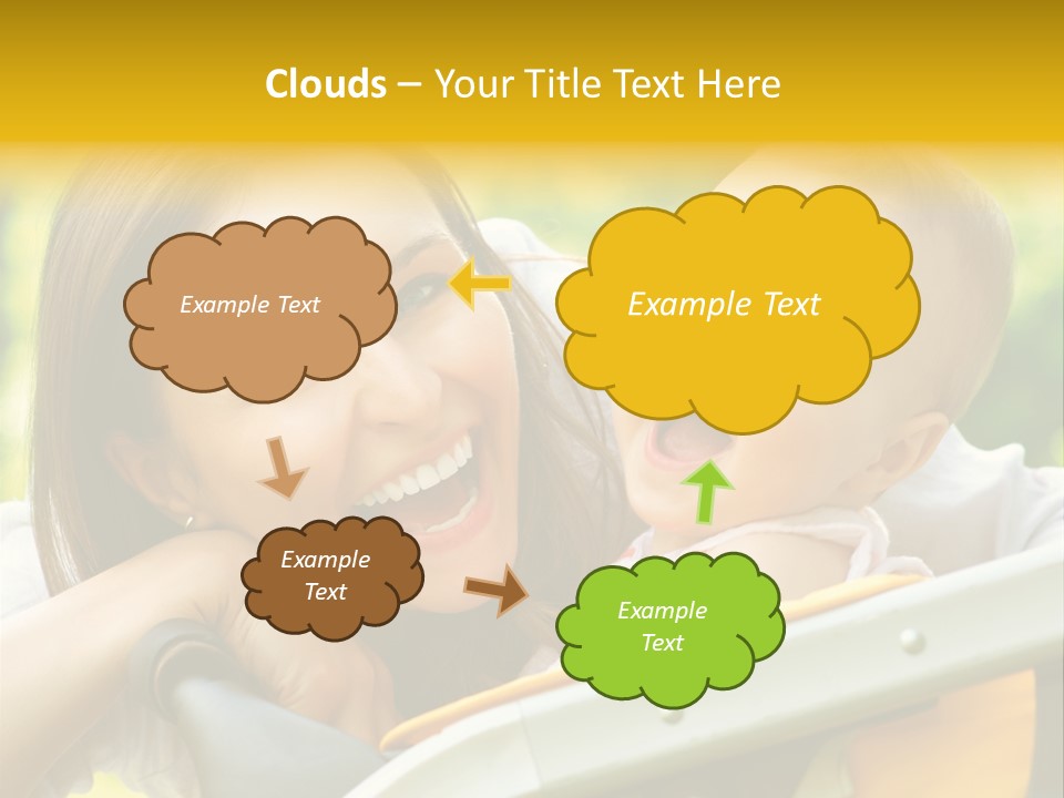 Baby Portrait Natural PowerPoint Template