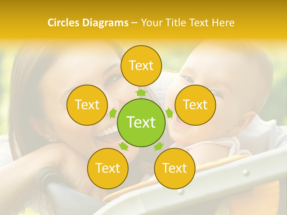 Baby Portrait Natural PowerPoint Template