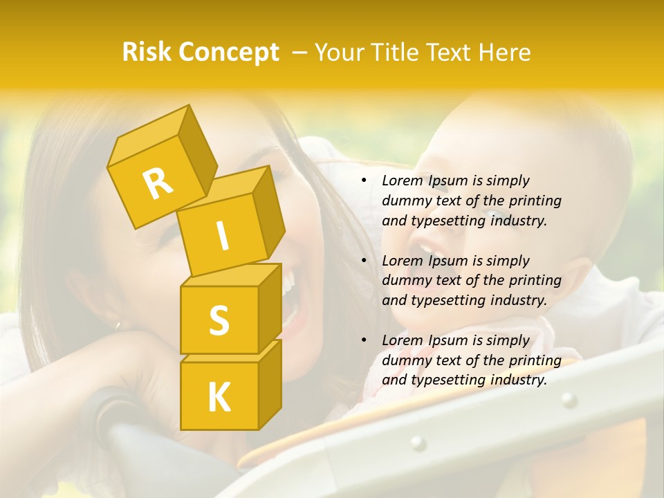 Baby Portrait Natural PowerPoint Template