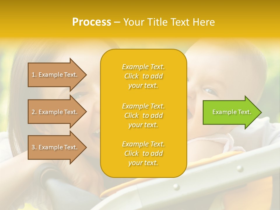 Baby Portrait Natural PowerPoint Template