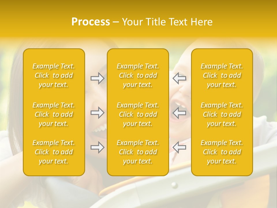 Baby Portrait Natural PowerPoint Template