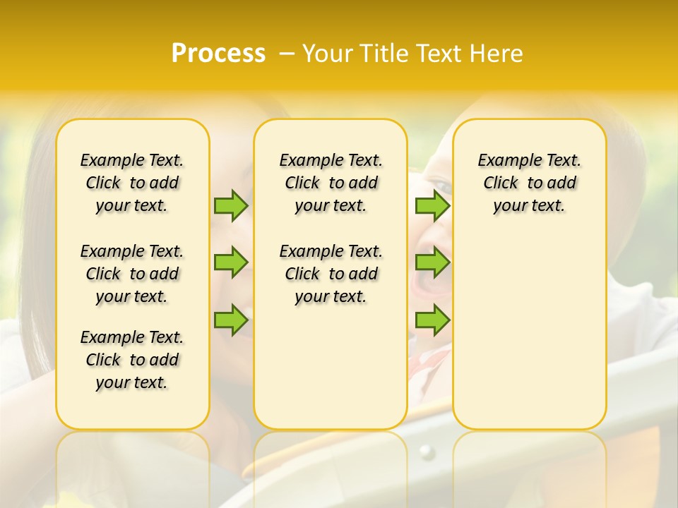 Baby Portrait Natural PowerPoint Template