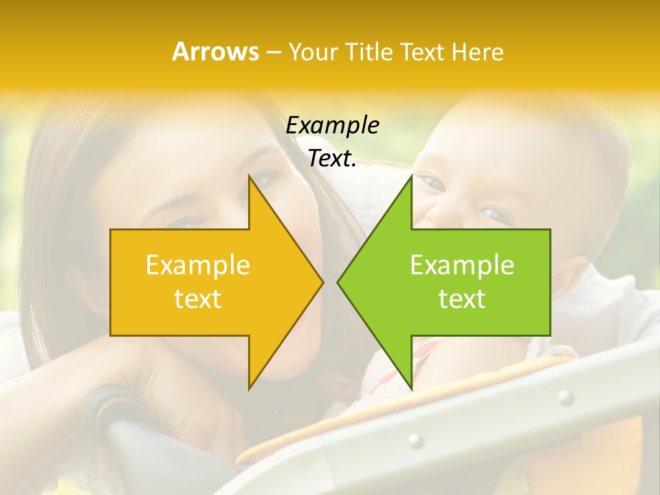 Baby Portrait Natural PowerPoint Template