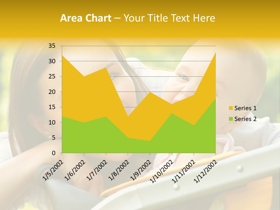 Baby Portrait Natural PowerPoint Template