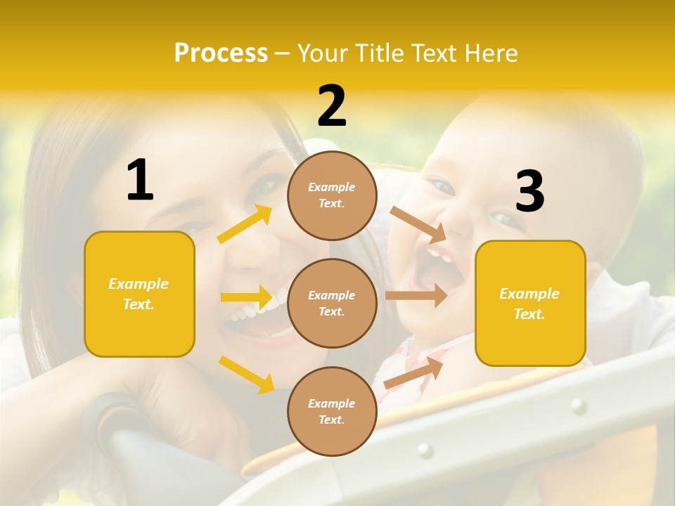 Baby Portrait Natural PowerPoint Template