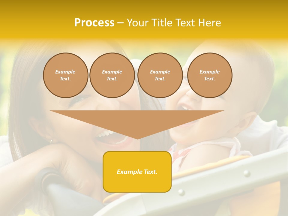 Baby Portrait Natural PowerPoint Template