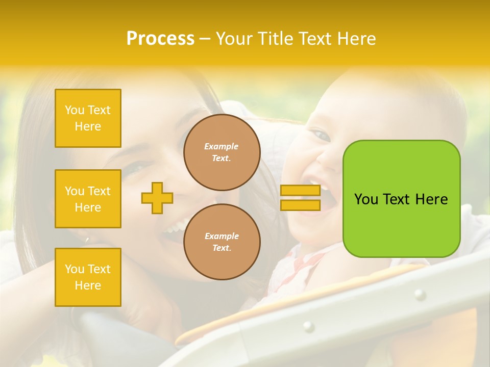 Baby Portrait Natural PowerPoint Template