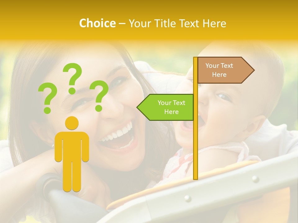 Baby Portrait Natural PowerPoint Template