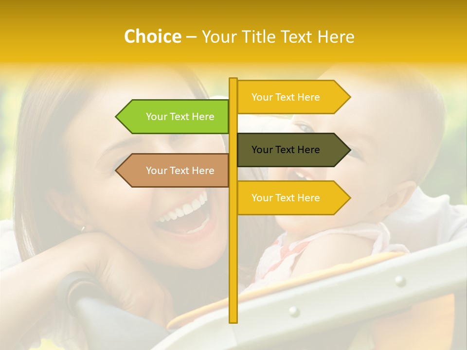 Baby Portrait Natural PowerPoint Template