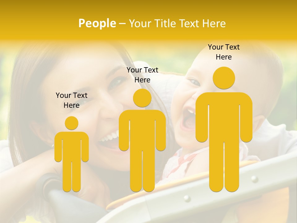 Baby Portrait Natural PowerPoint Template