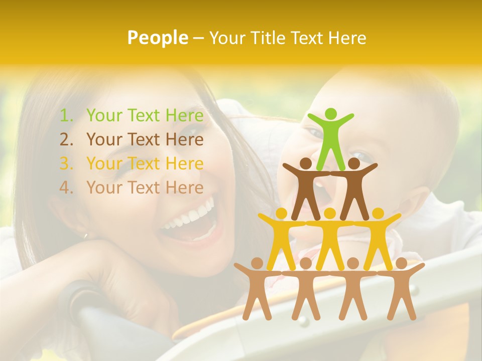 Baby Portrait Natural PowerPoint Template