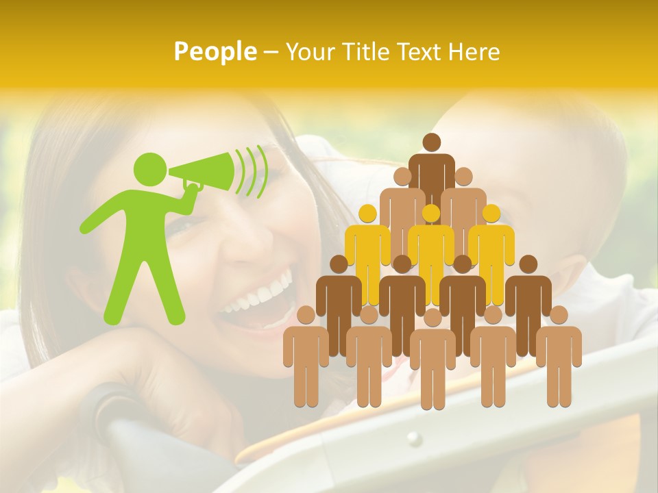 Baby Portrait Natural PowerPoint Template