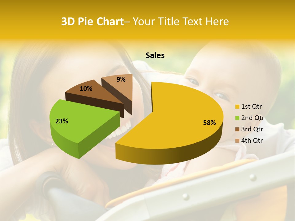 Baby Portrait Natural PowerPoint Template