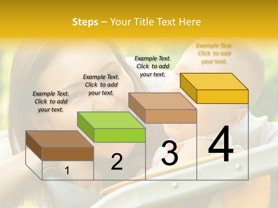 Baby Portrait Natural PowerPoint Template