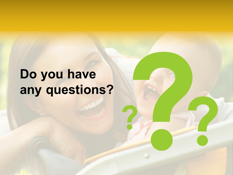 Baby Portrait Natural PowerPoint Template