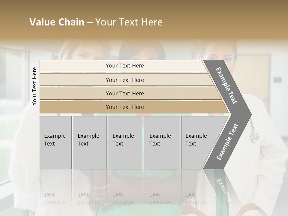 Happy Caucasian Doctor PowerPoint Template