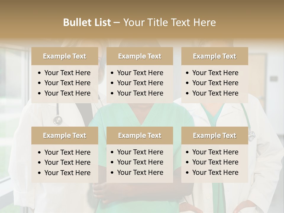 Happy Caucasian Doctor PowerPoint Template