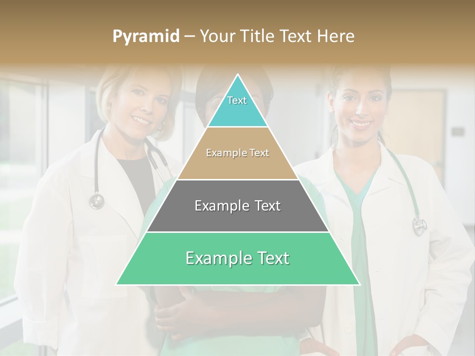 Happy Caucasian Doctor PowerPoint Template