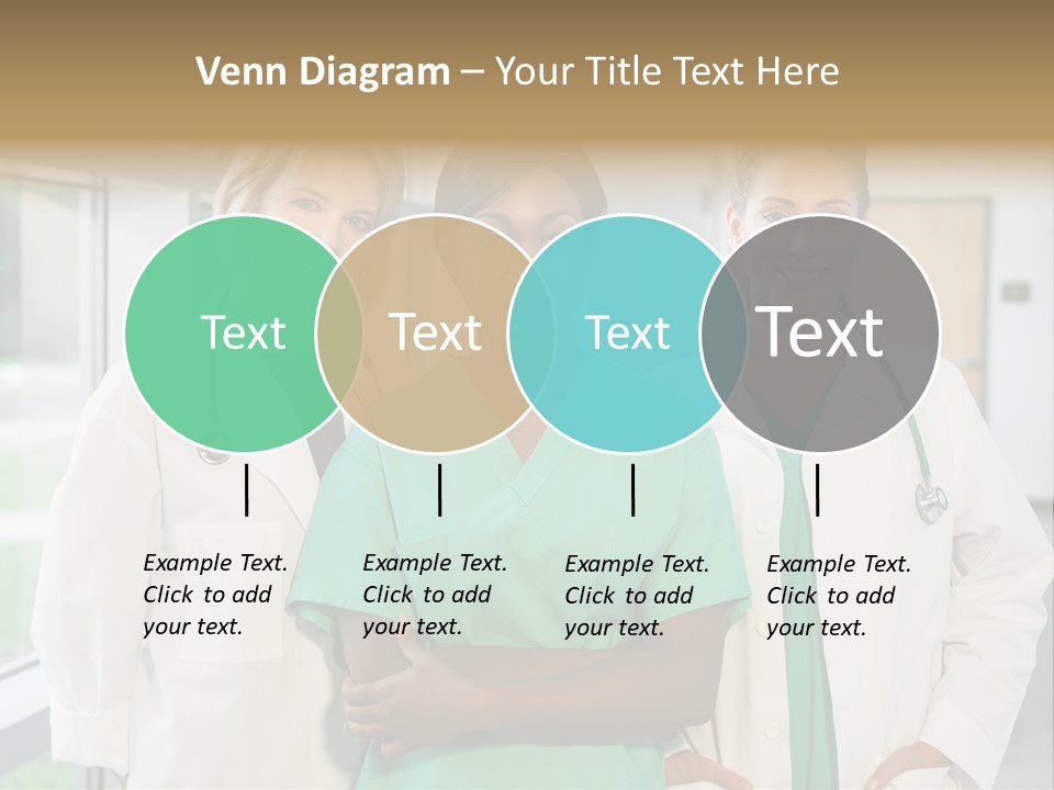Happy Caucasian Doctor PowerPoint Template
