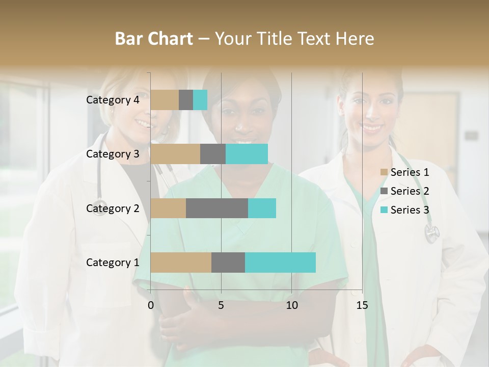 Happy Caucasian Doctor PowerPoint Template