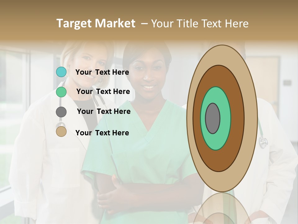 Happy Caucasian Doctor PowerPoint Template