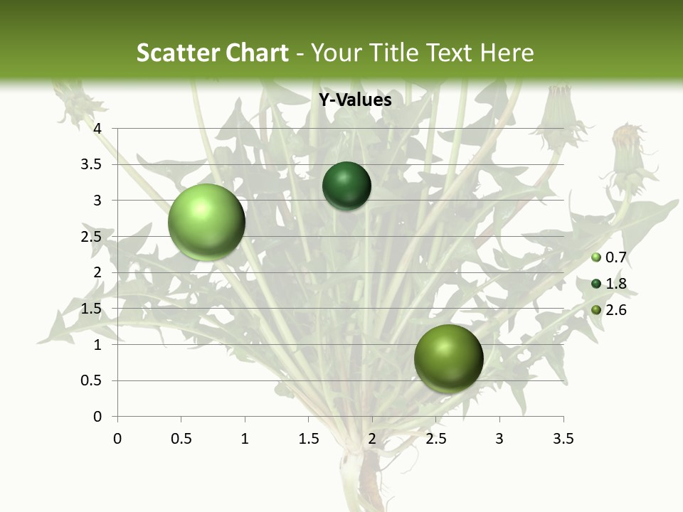 Leaf Root Vertical PowerPoint Template