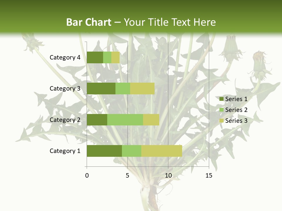 Leaf Root Vertical PowerPoint Template