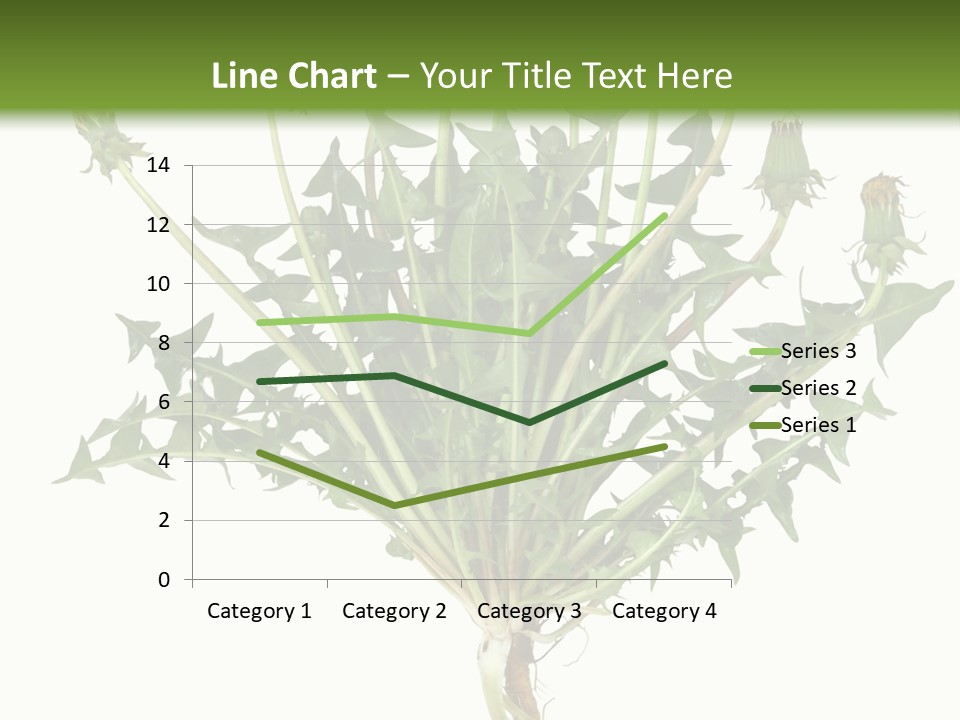 Leaf Root Vertical PowerPoint Template
