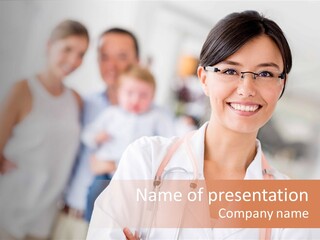 Hispanic Staff Latin PowerPoint Template