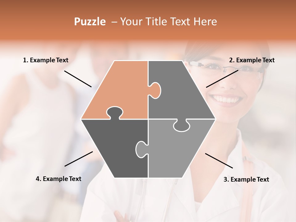 Hispanic Staff Latin PowerPoint Template