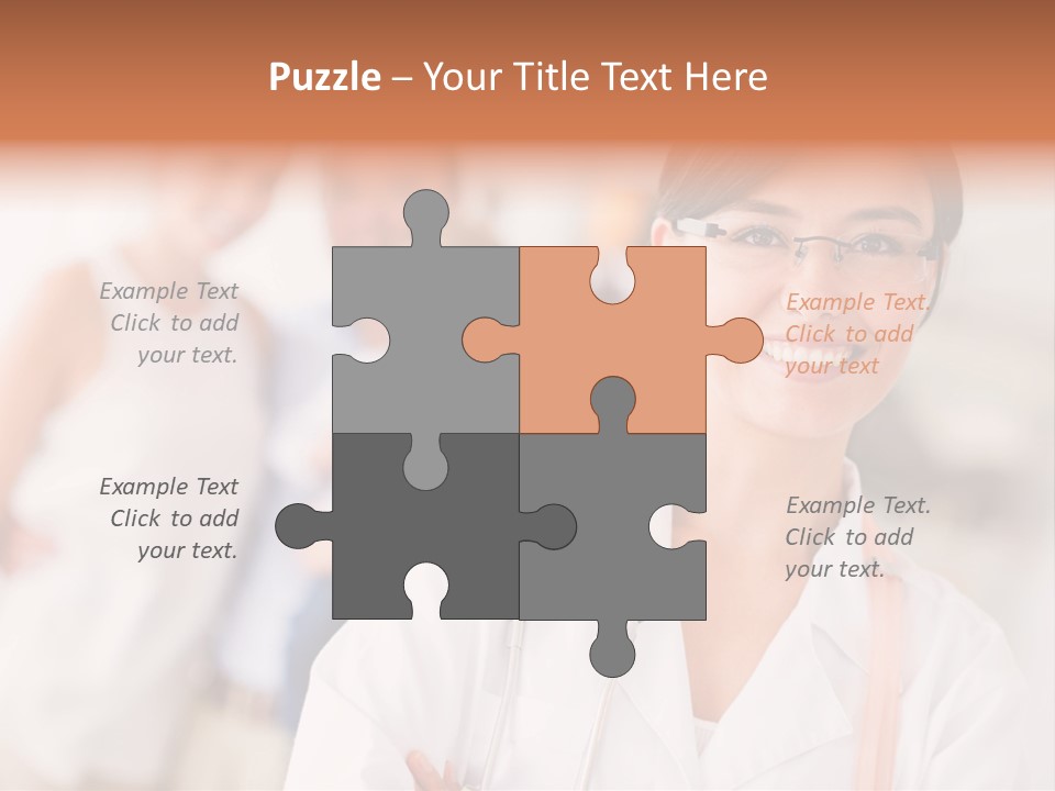 Hispanic Staff Latin PowerPoint Template