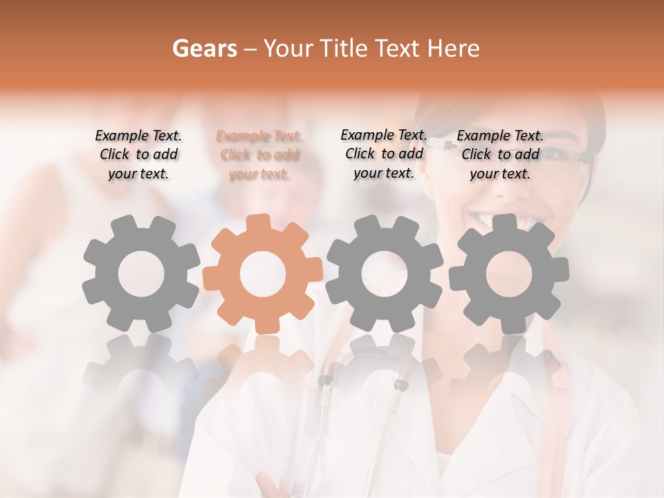 Hispanic Staff Latin PowerPoint Template