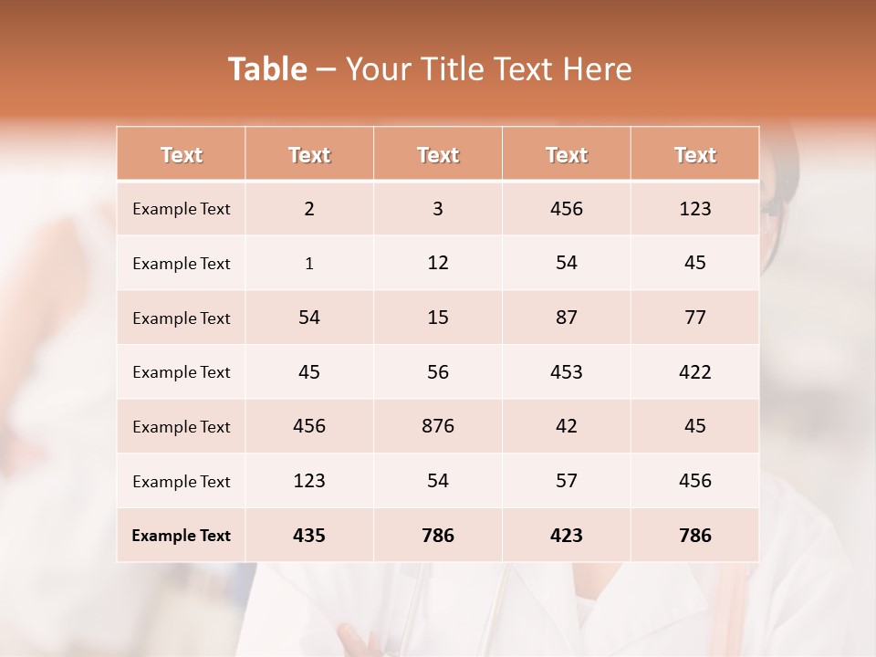 Hispanic Staff Latin PowerPoint Template