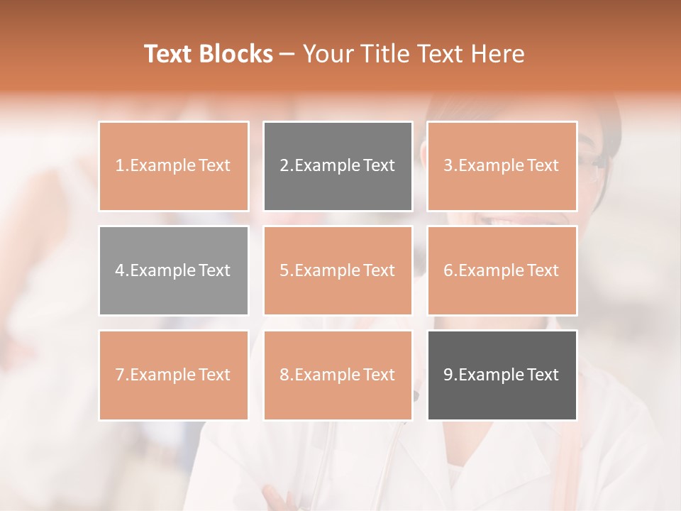 Hispanic Staff Latin PowerPoint Template