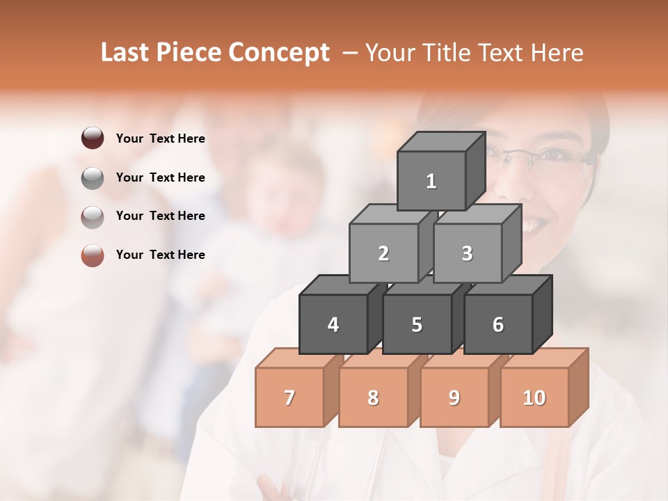 Hispanic Staff Latin PowerPoint Template