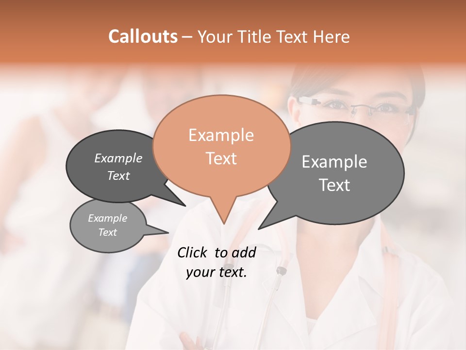 Hispanic Staff Latin PowerPoint Template