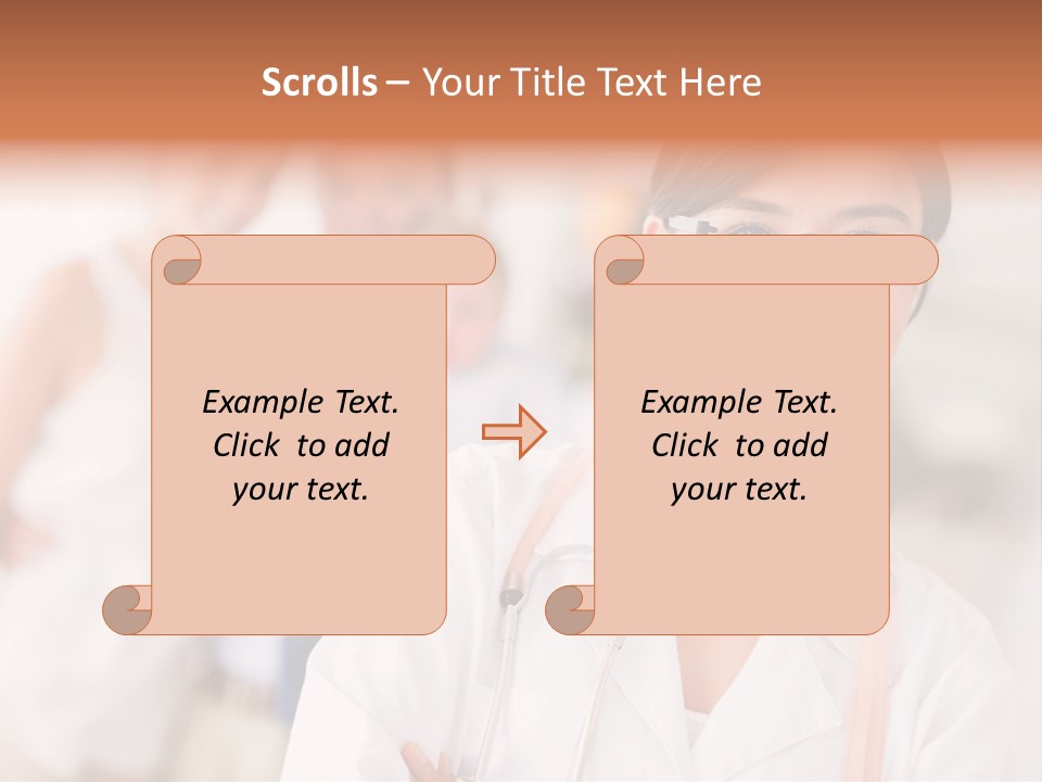 Hispanic Staff Latin PowerPoint Template