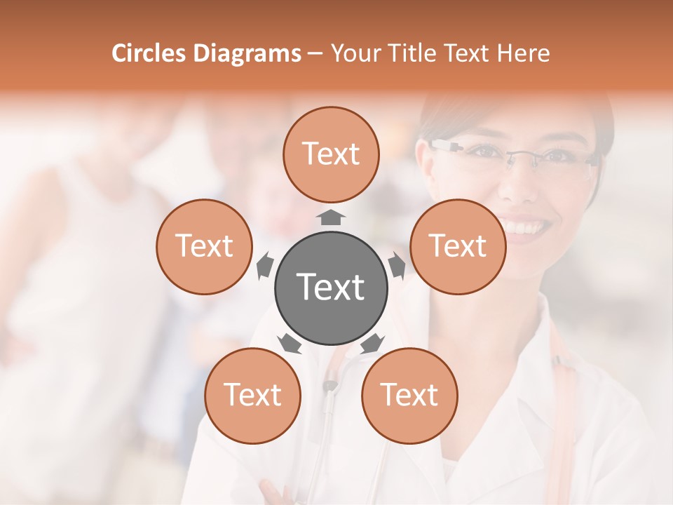 Hispanic Staff Latin PowerPoint Template