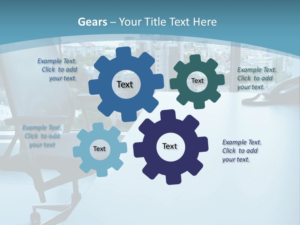 Manage Director Organization PowerPoint Template