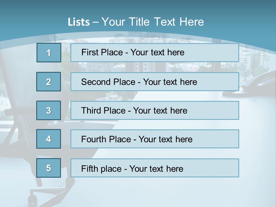 Manage Director Organization PowerPoint Template